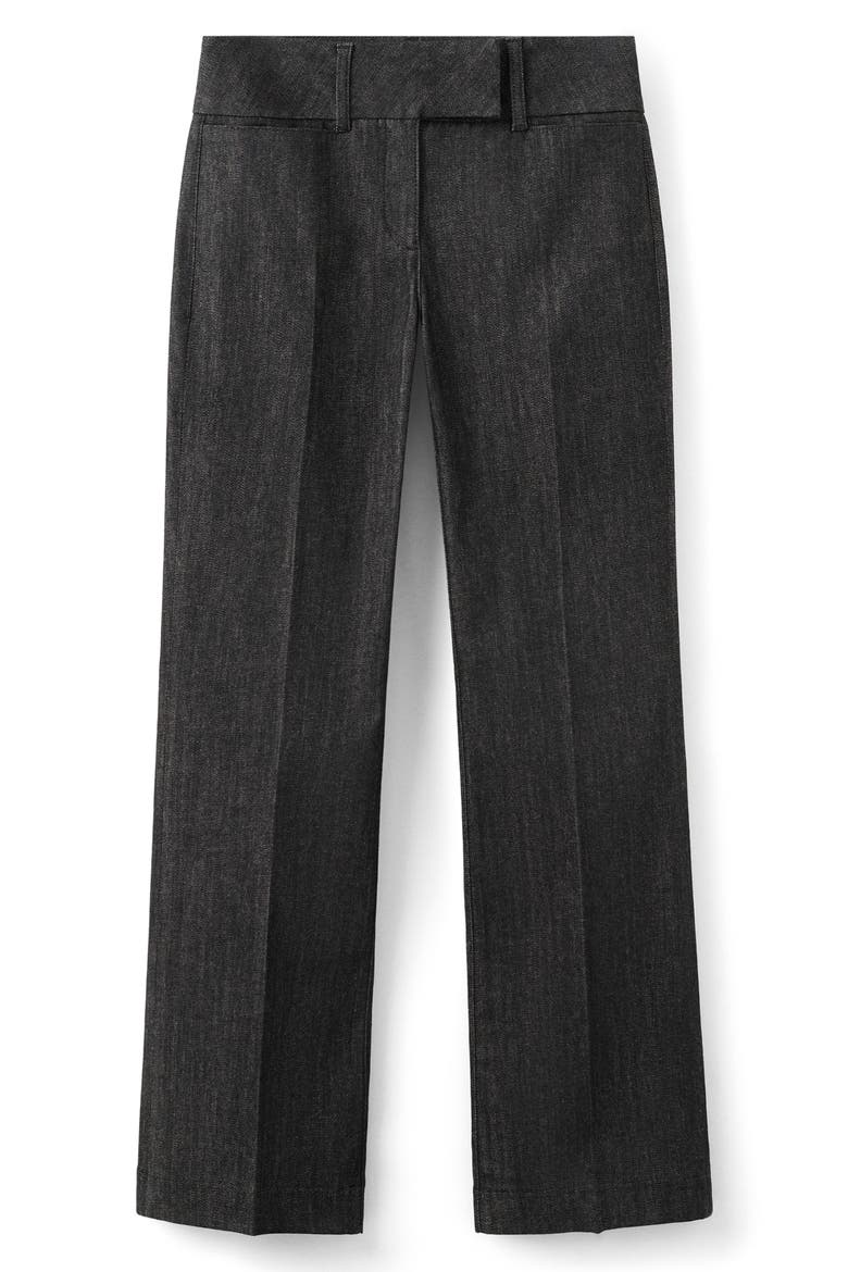June Stretch Denim Pants, Main, color, BLACK