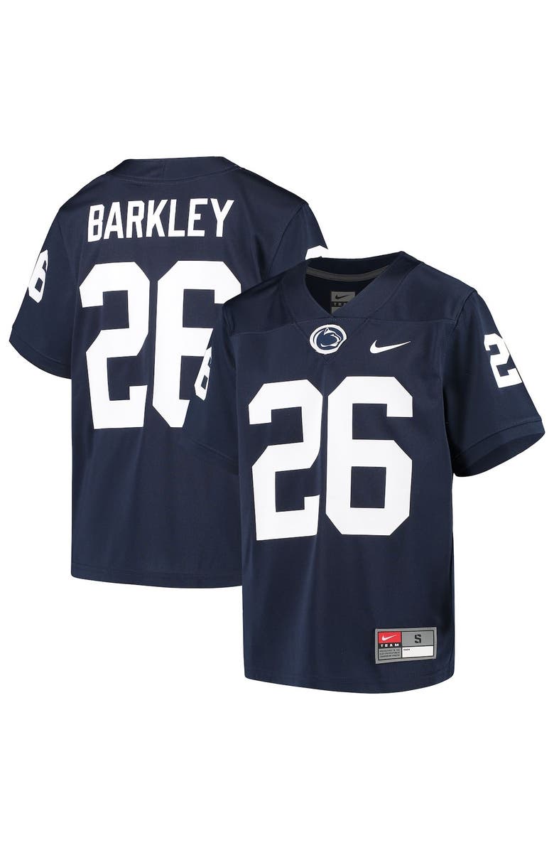 Nike Youth Nike Saquon Barkley Navy Penn State Nittany Lions Alumni Jersey, Main, color,