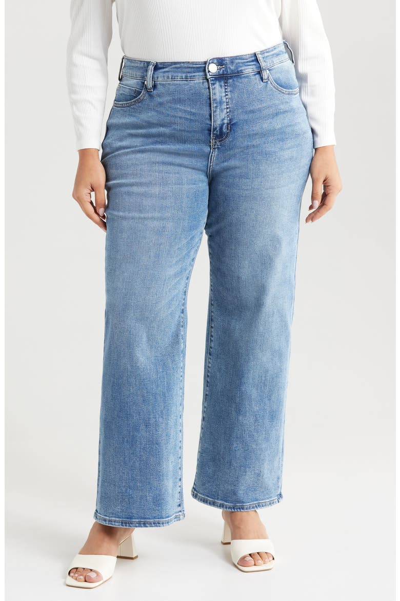 Stride High Waist Wide Leg Jeans, Main, color, CARBON CANYON