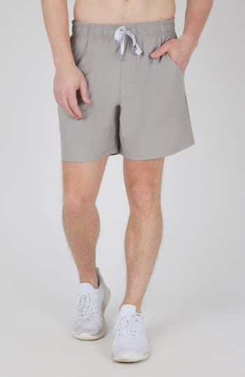 Shop 90 Degree By Reflex Warp End Zone Shorts In Satellite