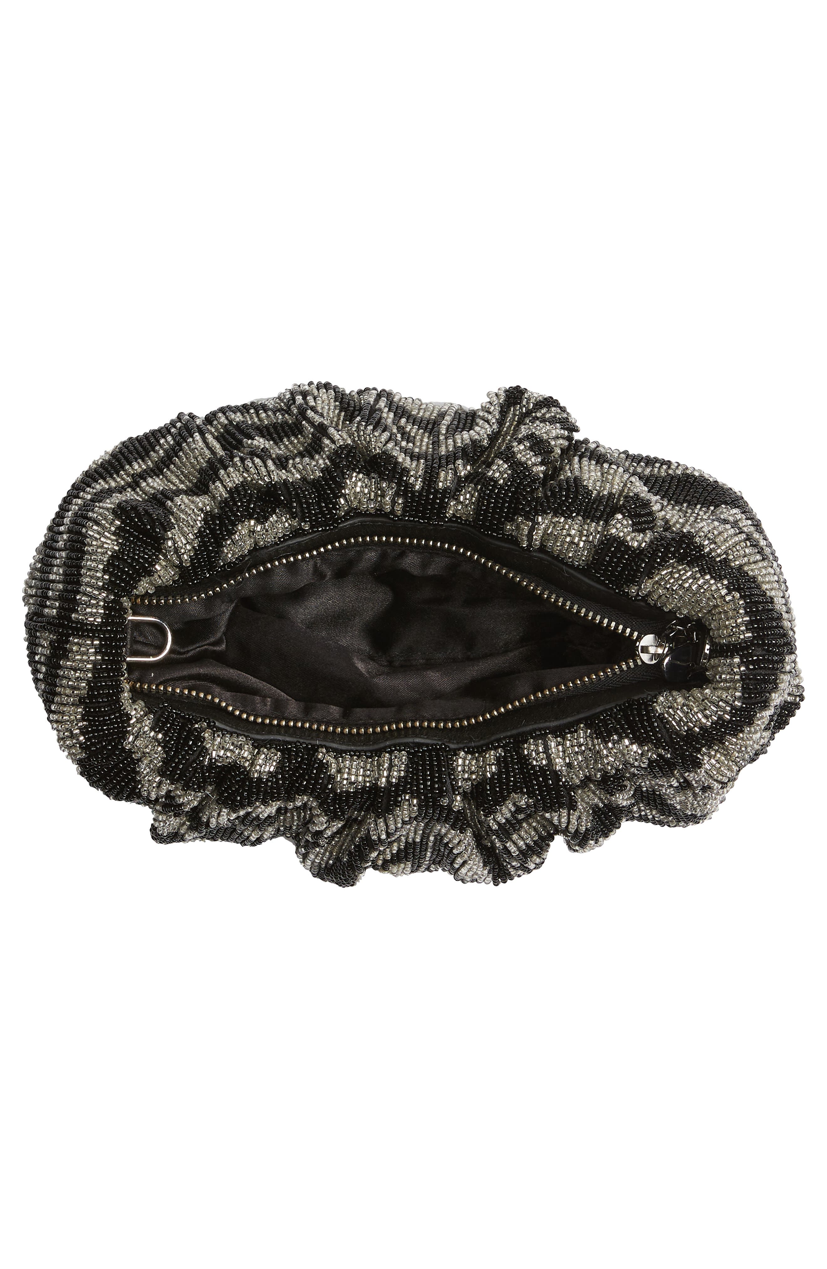 STAUD Beaded Bean Shoulder Bag, Alternate, color, 