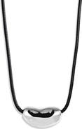NORDSTROM RACK Nugget Pendant Cord Necklace