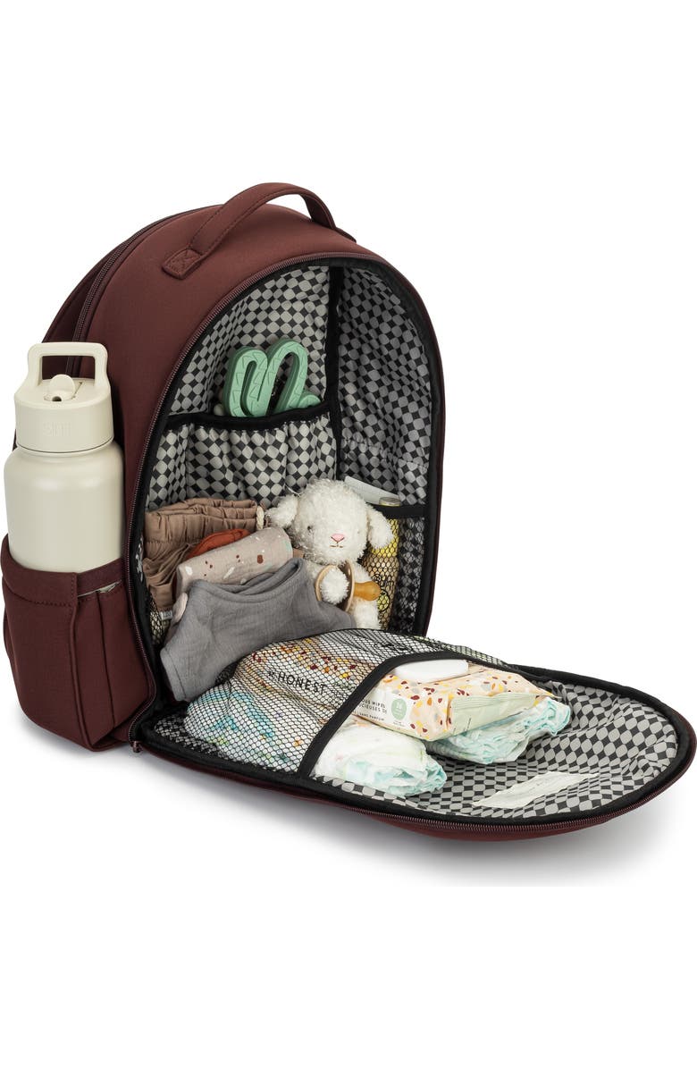 Parker Baby Co. Drift Neoprene Lite Diaper Backpack, Alternate, color, Black