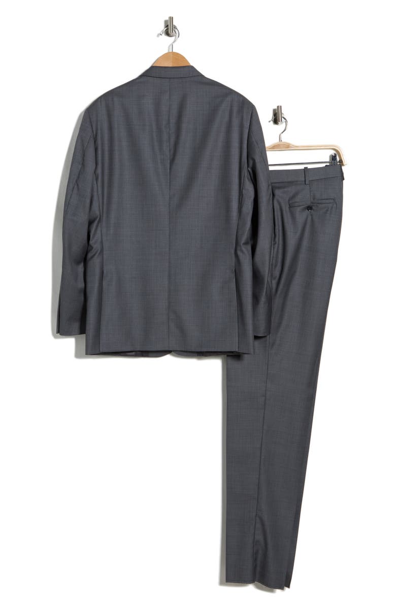 Peter Millar Flynn Classic Fit Grey Wool Suit, Alternate, color, Grey