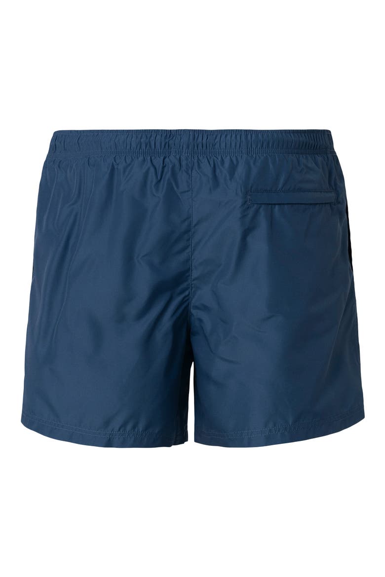 Solid Swim Trunks, Alternate, color, DARK BLUE