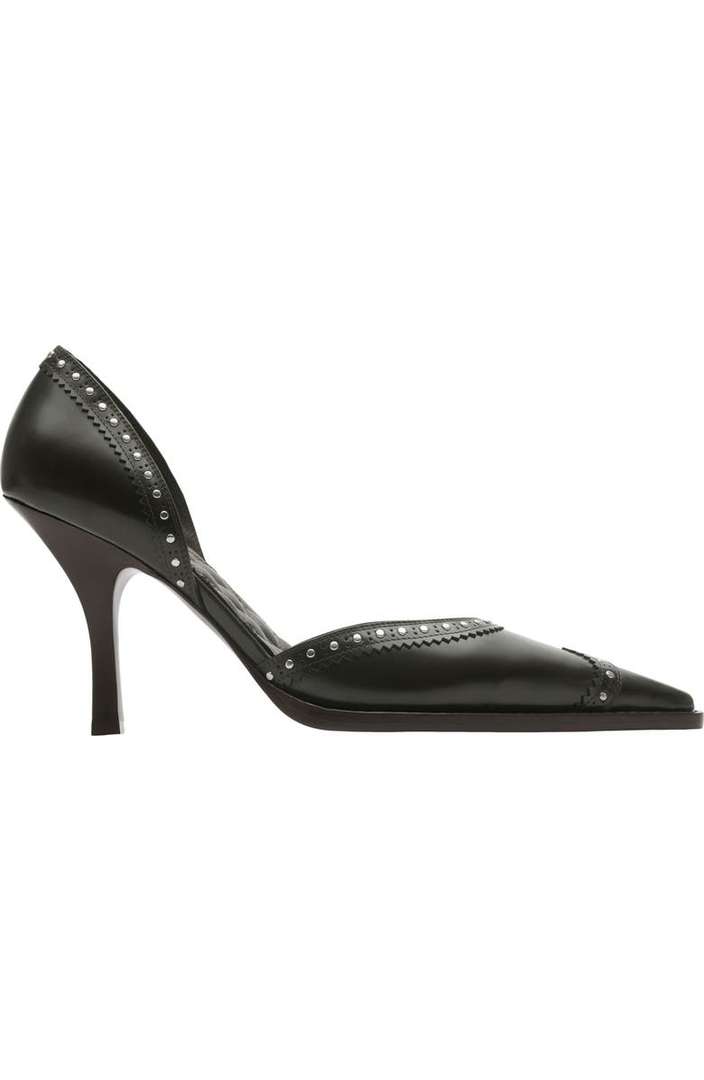 Burberry Studded Leather Bird Pumps, Main, color,