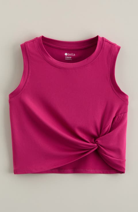 Kids' Sideline Knot Tank