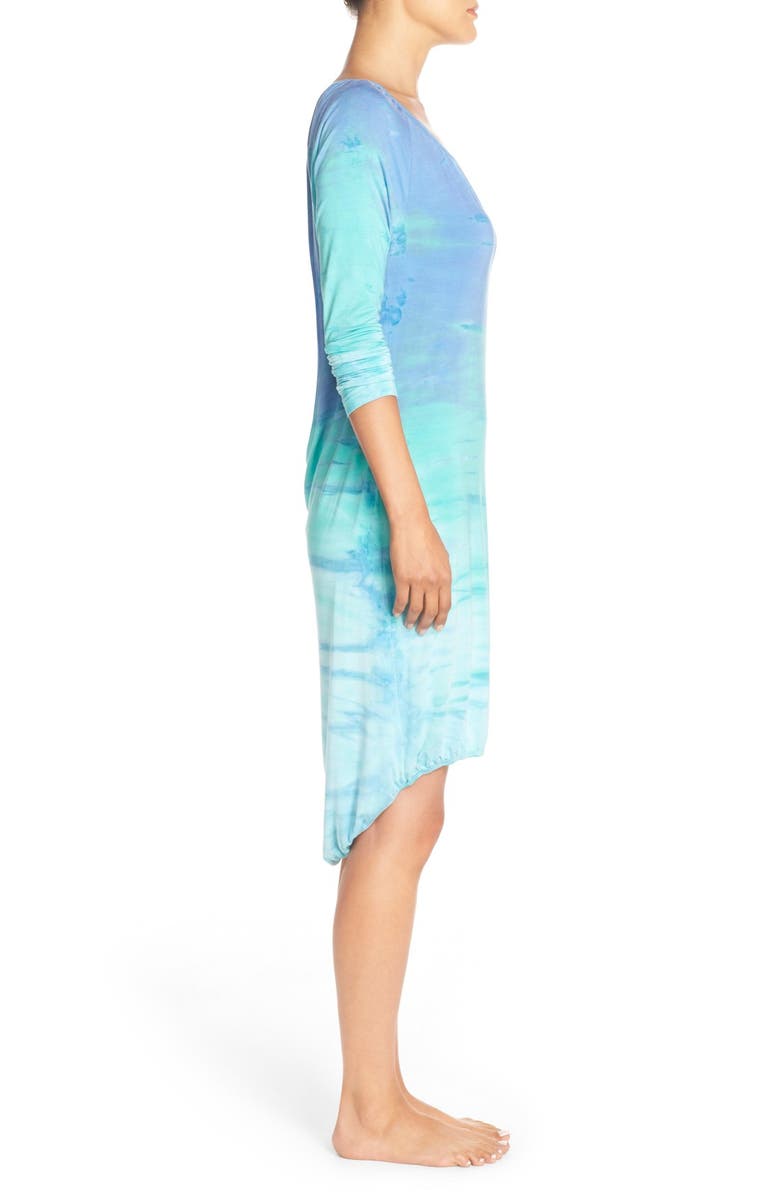 Hard Tail High/Low Stretch Modal Dress, Alternate, color, 