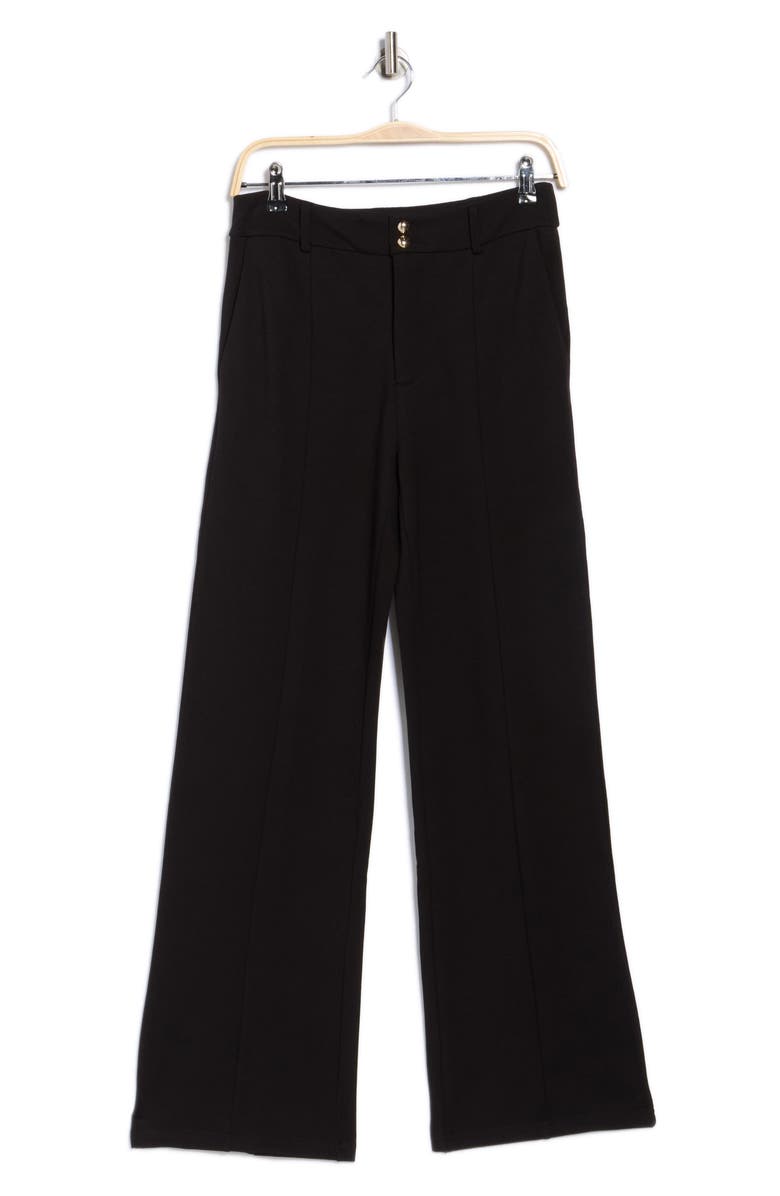 ELIE ELIE TAHARI Straight Leg Pants, Alternate, color, Black