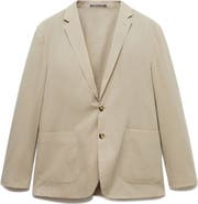 MANGO Lightweight Cotton Sport Coat