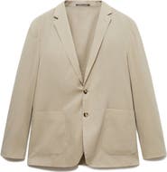 MANGO Lightweight Cotton Sport Coat