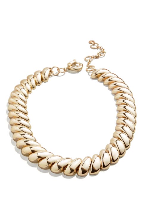 Teardrop Chain Link Necklace