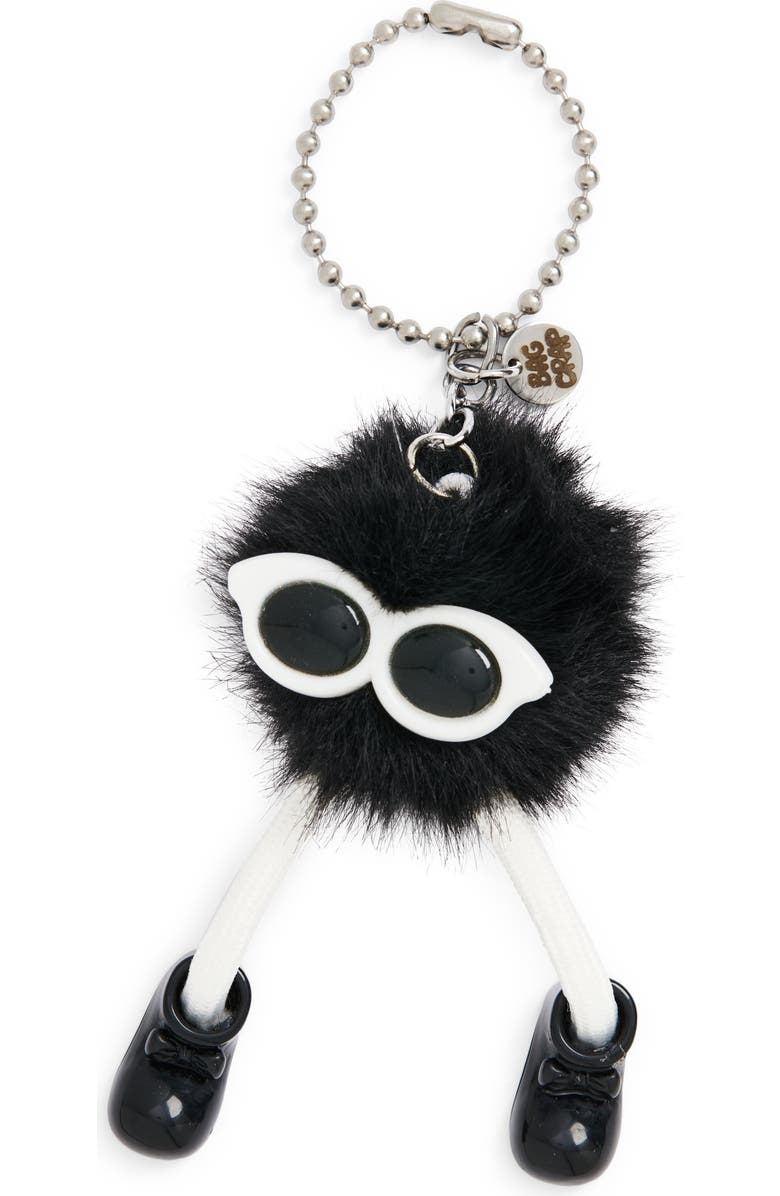 BAG CRAP Walking Pompom Bag Charm, Main, color,