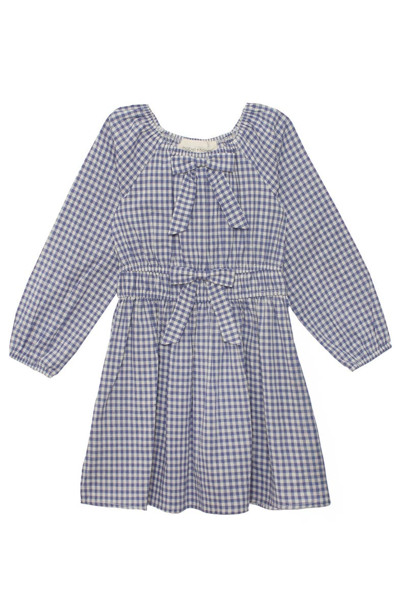 Mabel + Honey Blueberry Jam Dress, Main, color, Blue