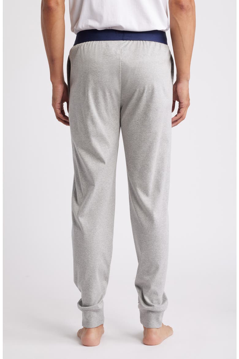 Mercerized Cotton Pajama Joggers, Alternate, color, ANDOVER HEATHER