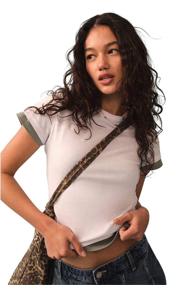 Cotton On Women's 90S Baby Tee, Alternate, color, Black