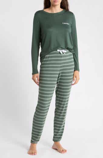 Brushed Jersey 2-Piece Pajama Set