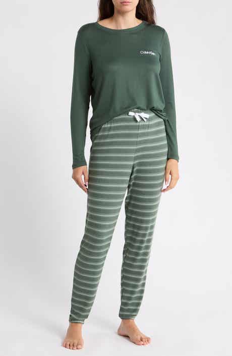 Brushed Jersey 2-Piece Pajama Set