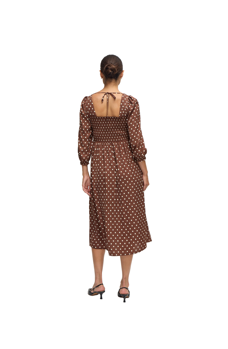 Ingrid & Isabel The Breeze Maternity Dress, Alternate, color, Espresso Dot