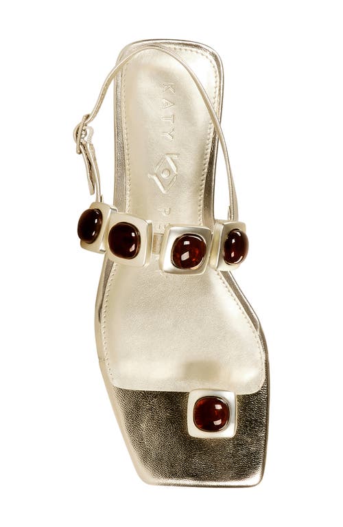 Shop Katy Perry The Camie Slingback Sandal In Champagne
