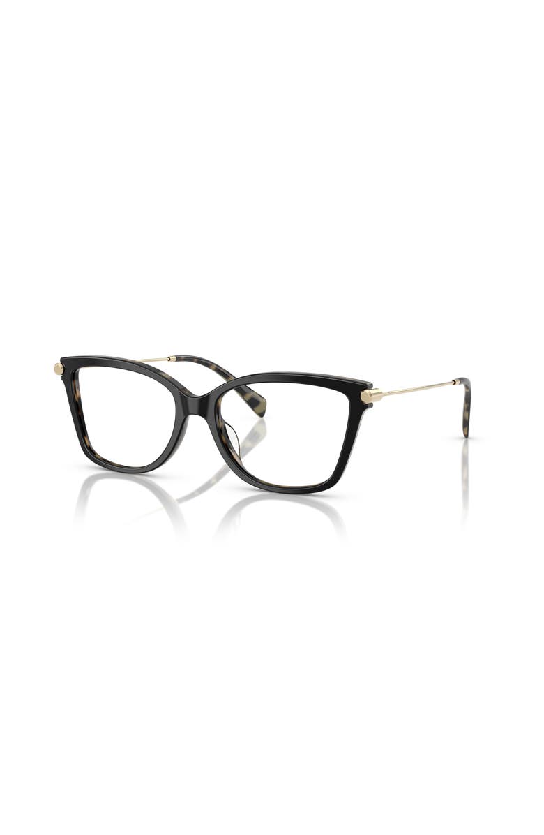 Michael Kors 52mm Square optical glasses, Main, color, Black