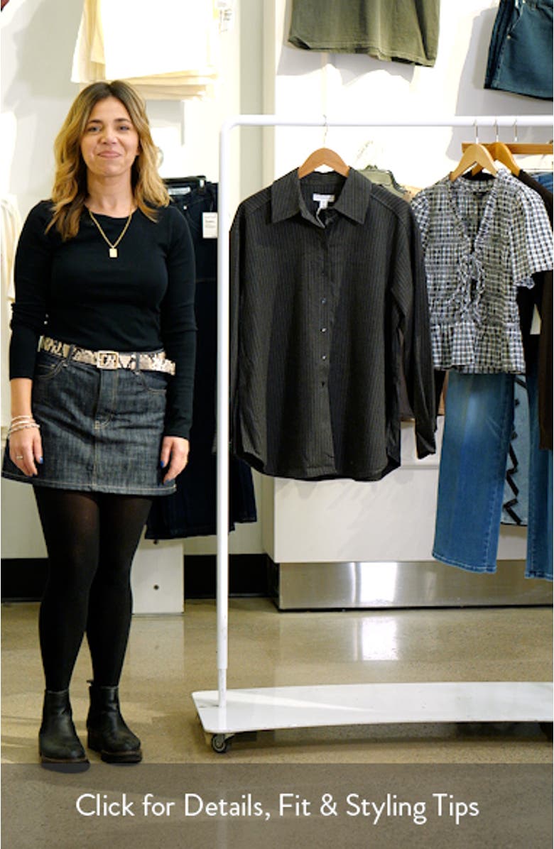 Tailored Pinstripe Shirt, sales video thumbnail