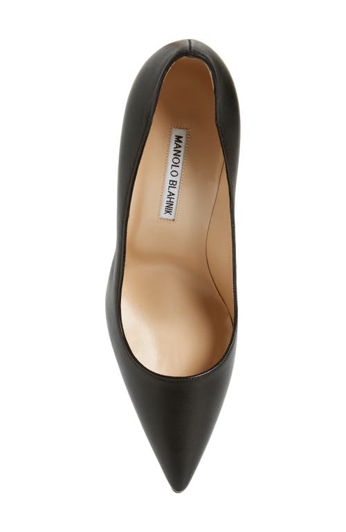 Manolo Blahnik Bb Pointed Toe Pump In Black