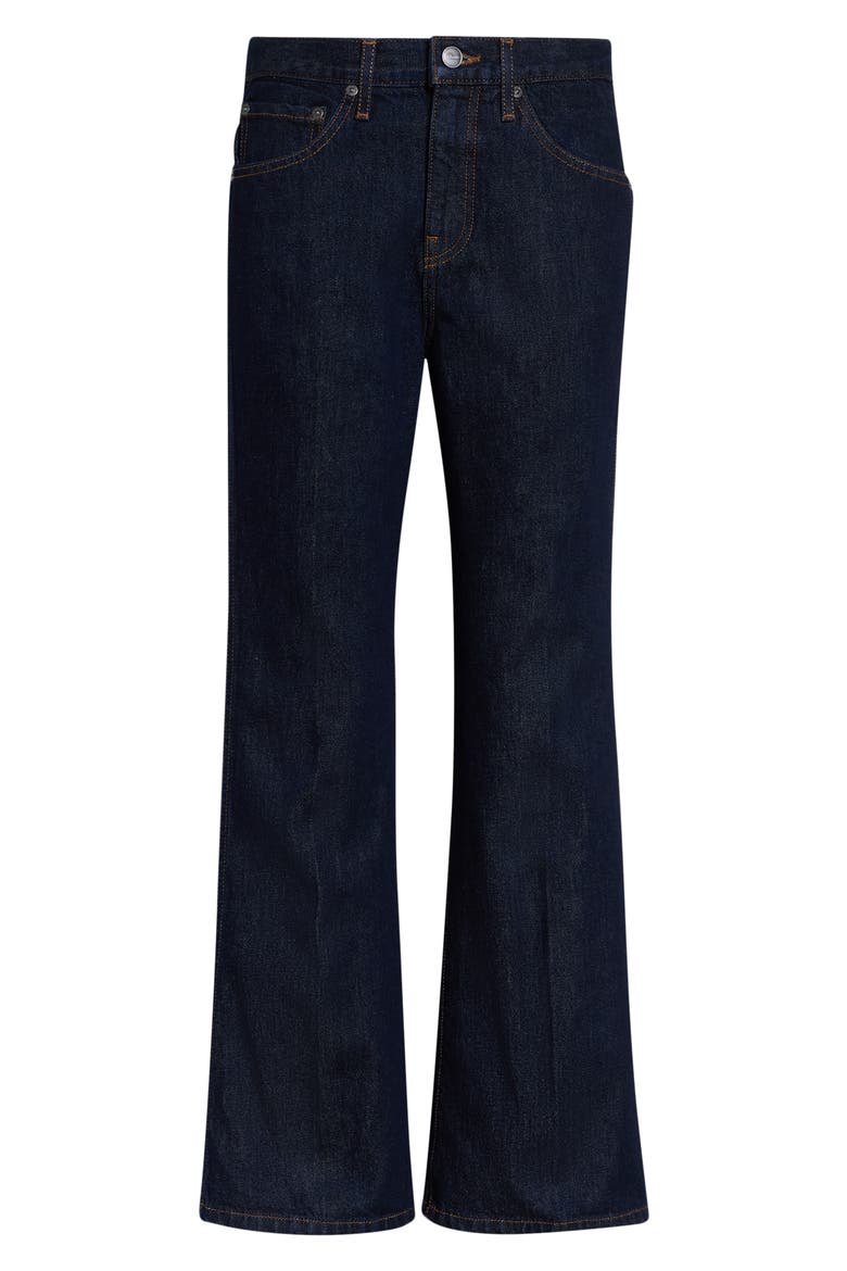Clara Crop Flare Leg Jeans, Main, color, BENSON