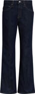 Khaite Clara Crop Flare Leg Jeans