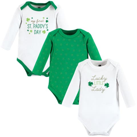Infant Breathable Cotton Long-Sleeve Bodysuit Bundle 3 Count (Baby)