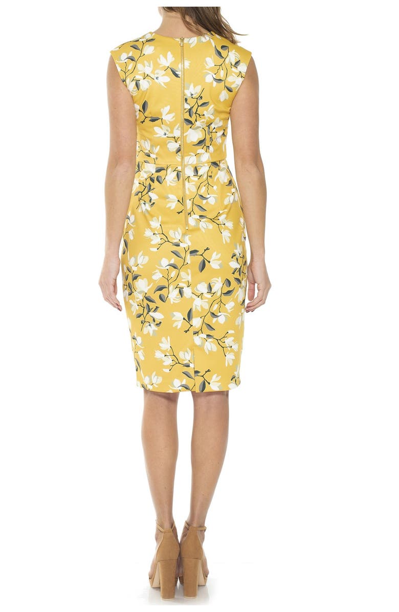 Alexia Admor Ariana Scoop Neck Sheath Dress, Alternate, color,