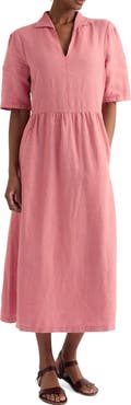 Seasalt Cornwall Fen Linen Midi Dress