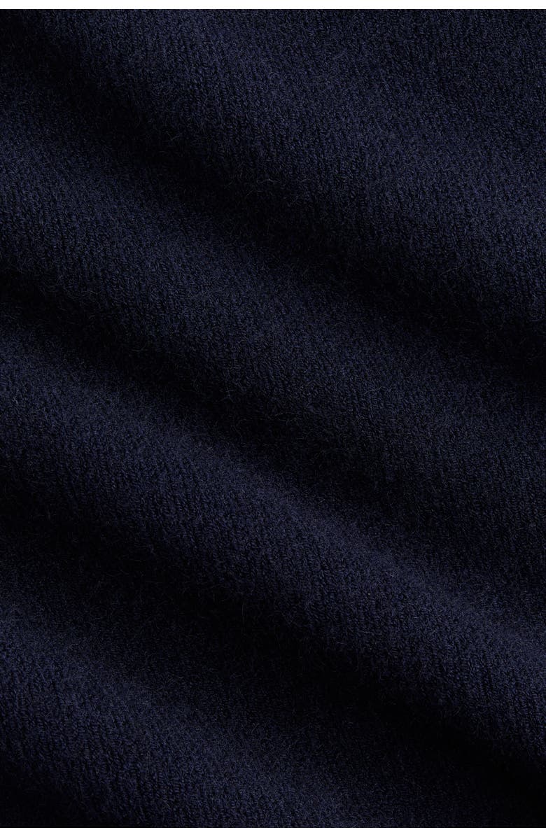H&M Knitted T-shirt, Alternate, color, Navy Blue