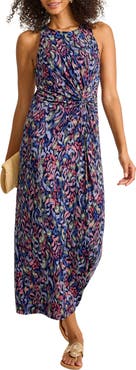 Tommy Bahama Jasmina Print Sleeveless Maxi Dress