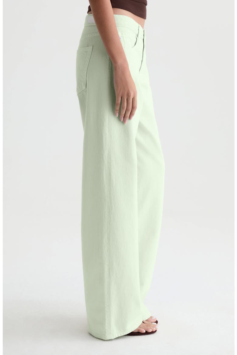 Adria Low Rise Wide Leg Jeans, Alternate, color, SUMMER VINE