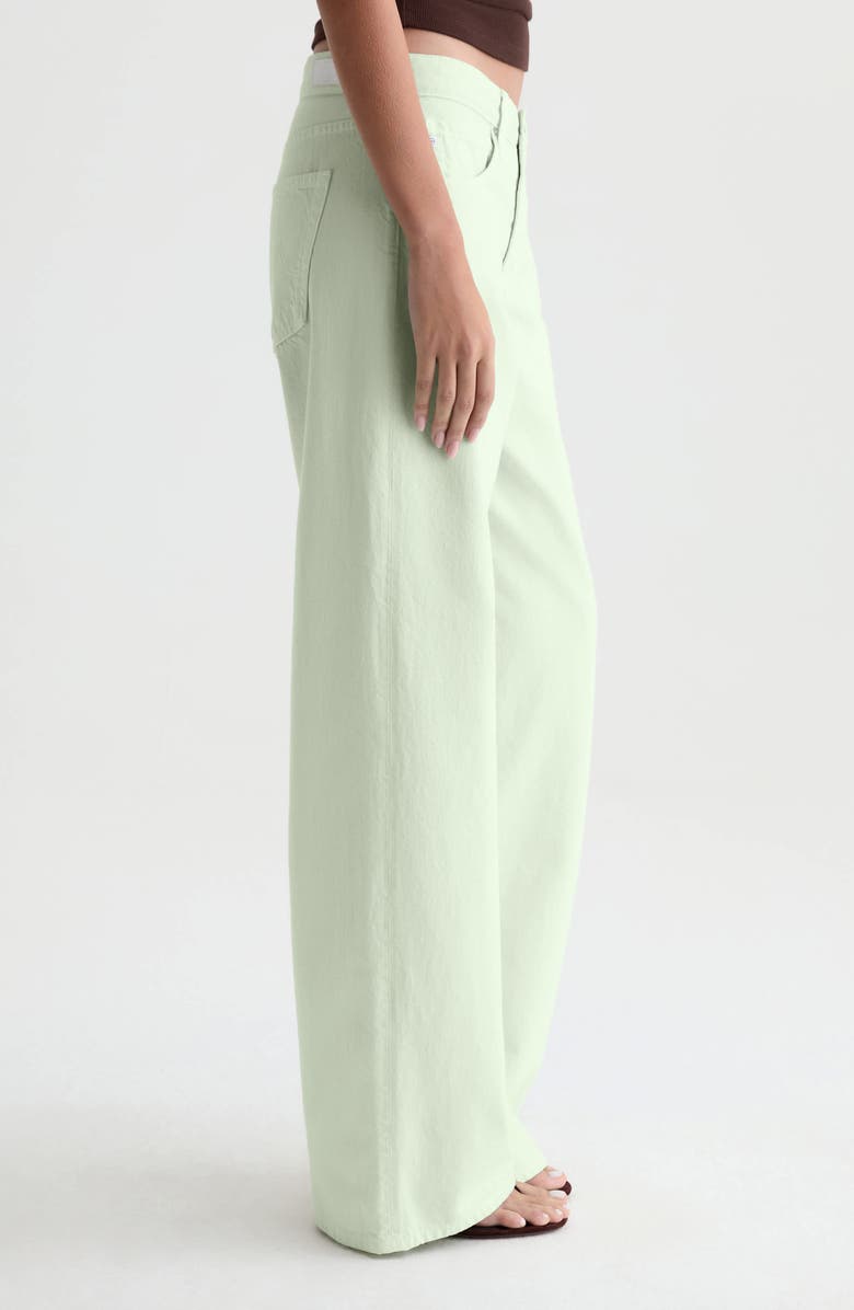 AG Adria Low Rise Wide Leg Jeans, Alternate, color, Summer Vine