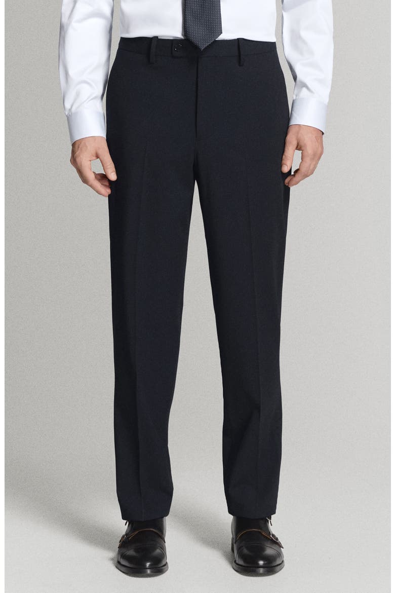 London Regular Fit Dress Pants, Main, color, DARK NAVY