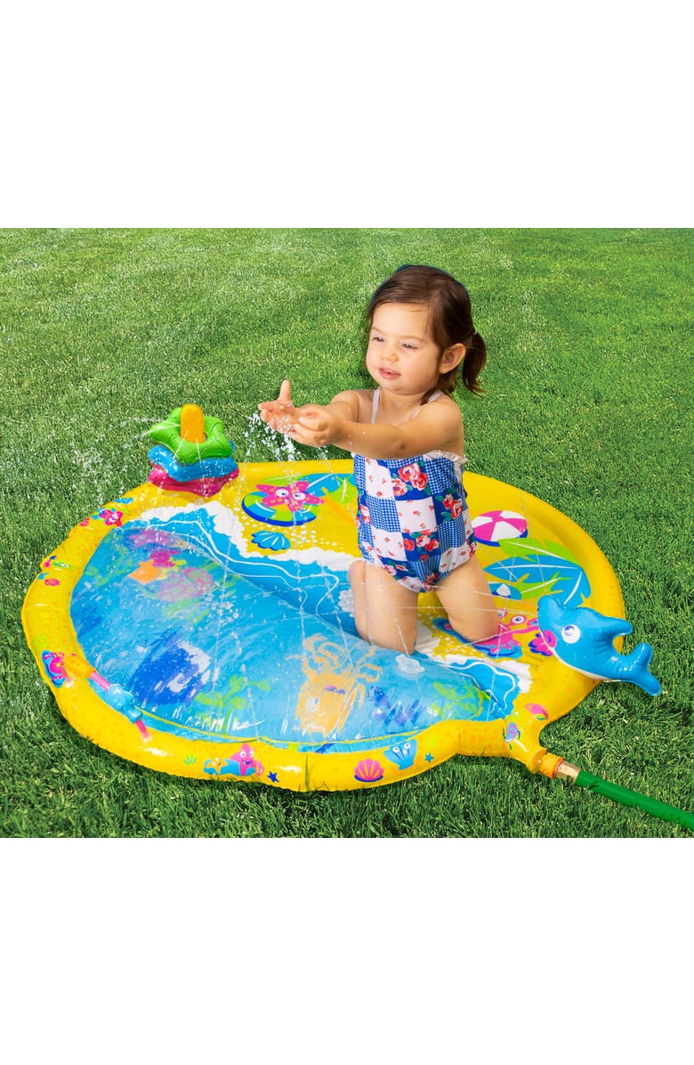 Banzai Wiggle 'N Waves Sprinkling Mat, Alternate, color,