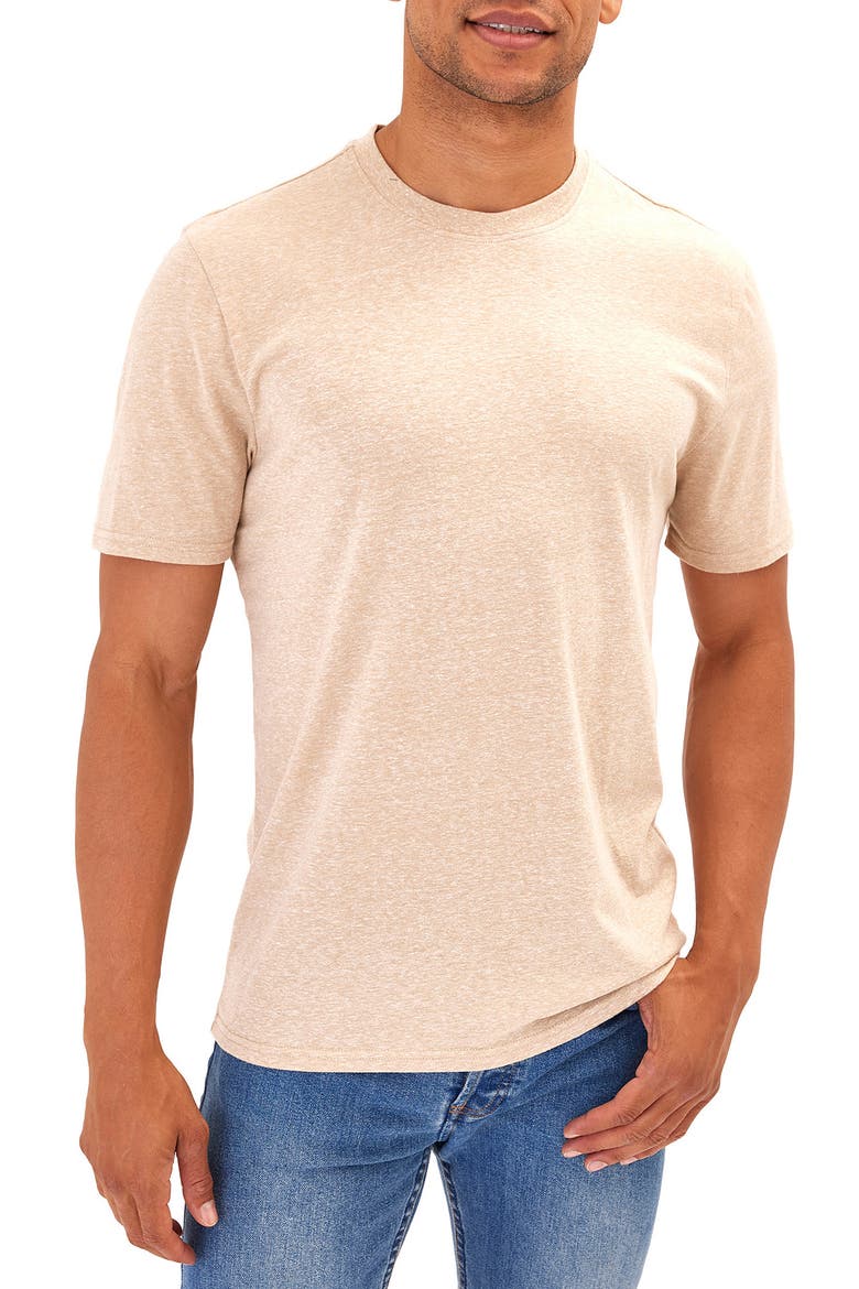 Slim Fit Crewneck T-Shirt, Main, color, CHAI