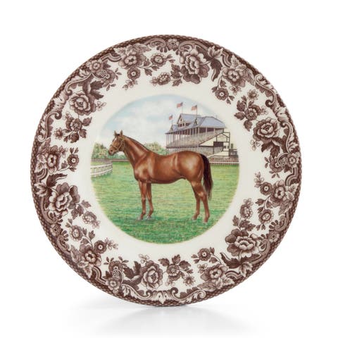 Woodland Horses 8" Salad Plate