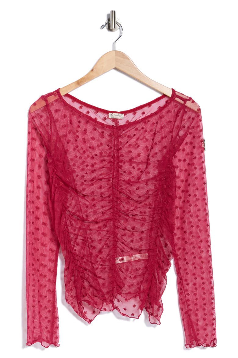 Most Likely Long Sleeve Layering Top, Alternate, color, GLASS ROSES