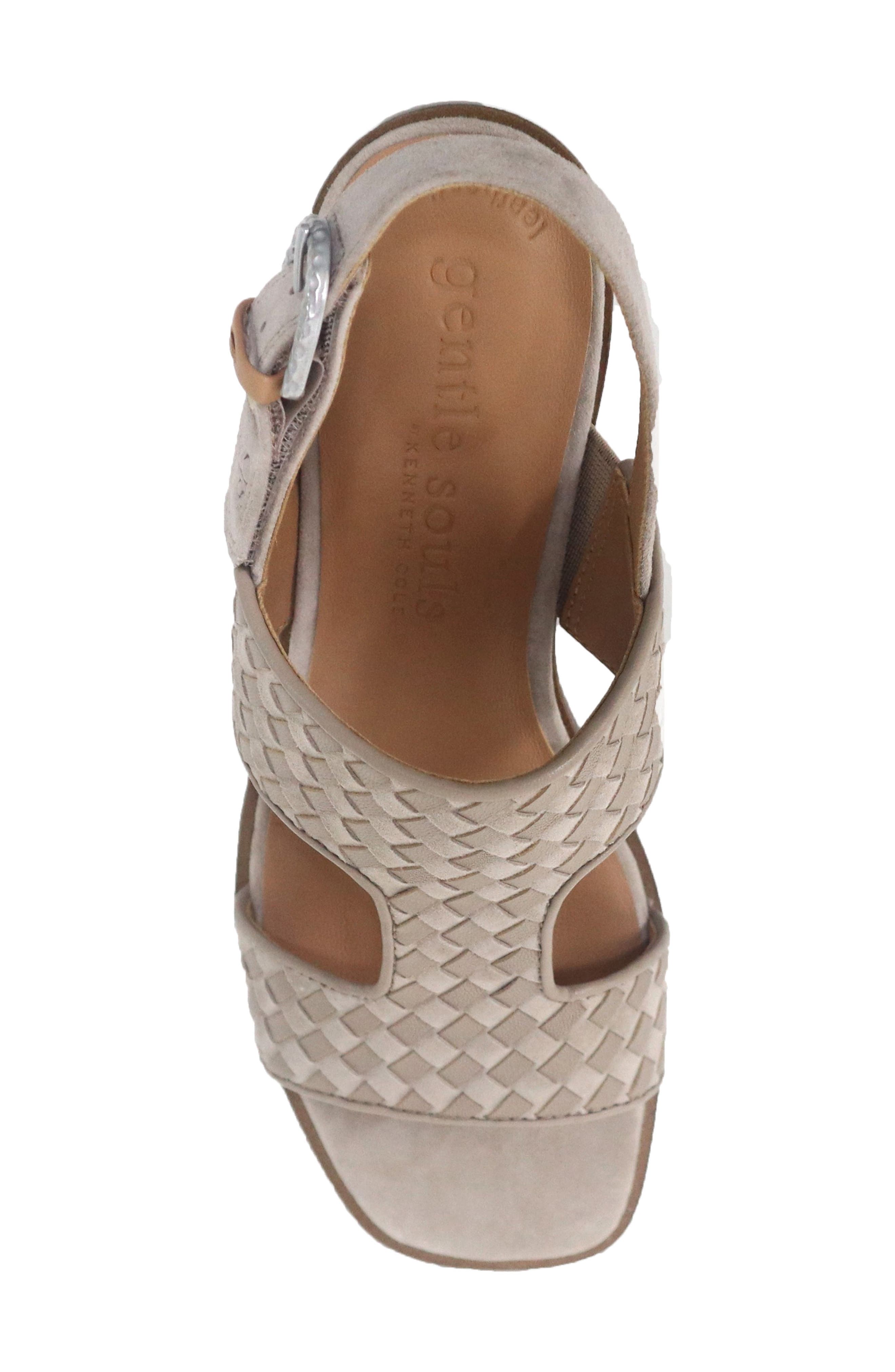 Manda Sandal, Alternate, color, MUSHROOM LEATHER