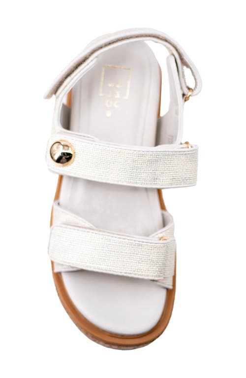 Shushop Lucille Platform Sandal In White