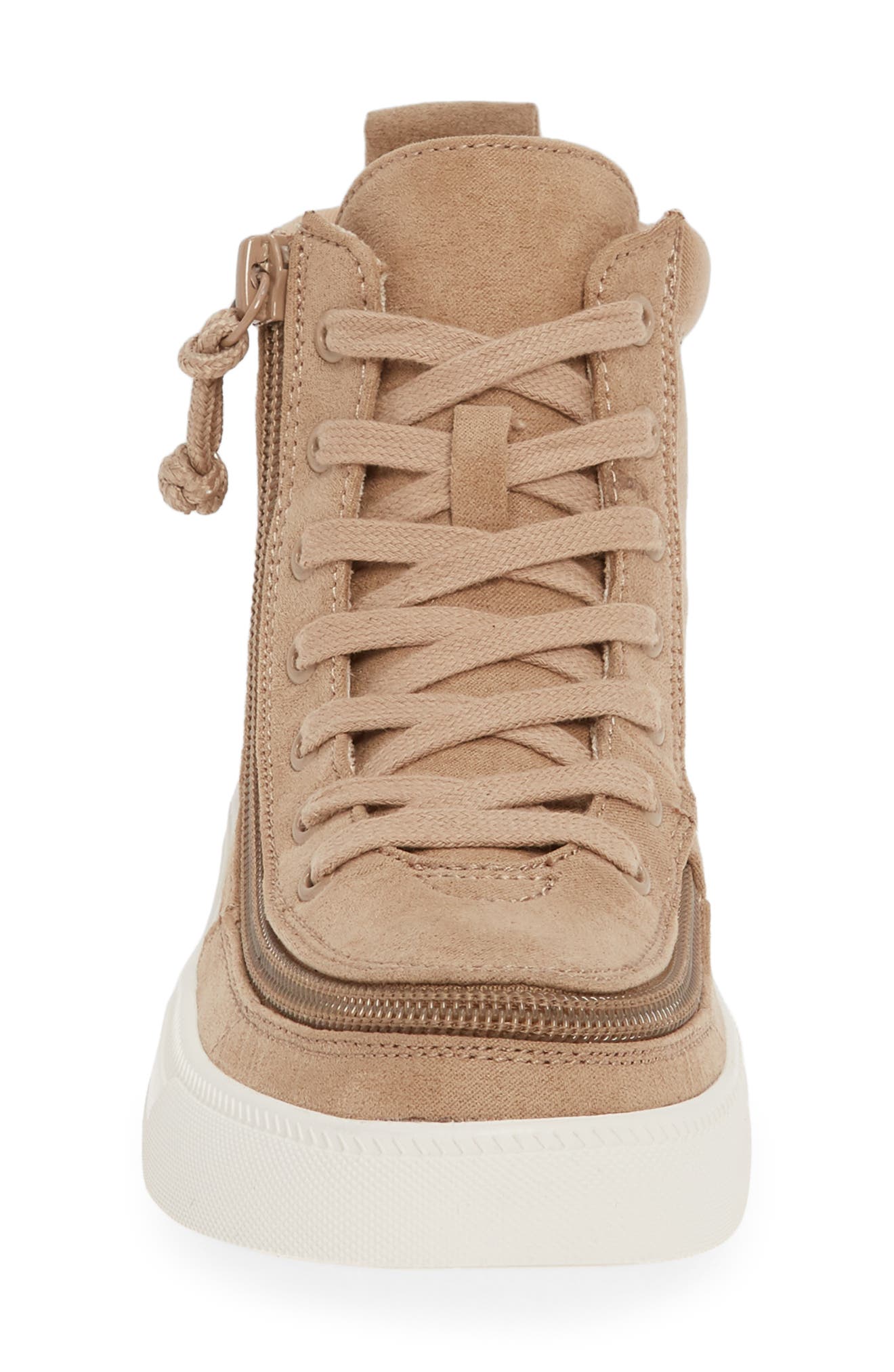 Kids' Classic Lace High Top Sneaker, Alternate, color, TAN PERF