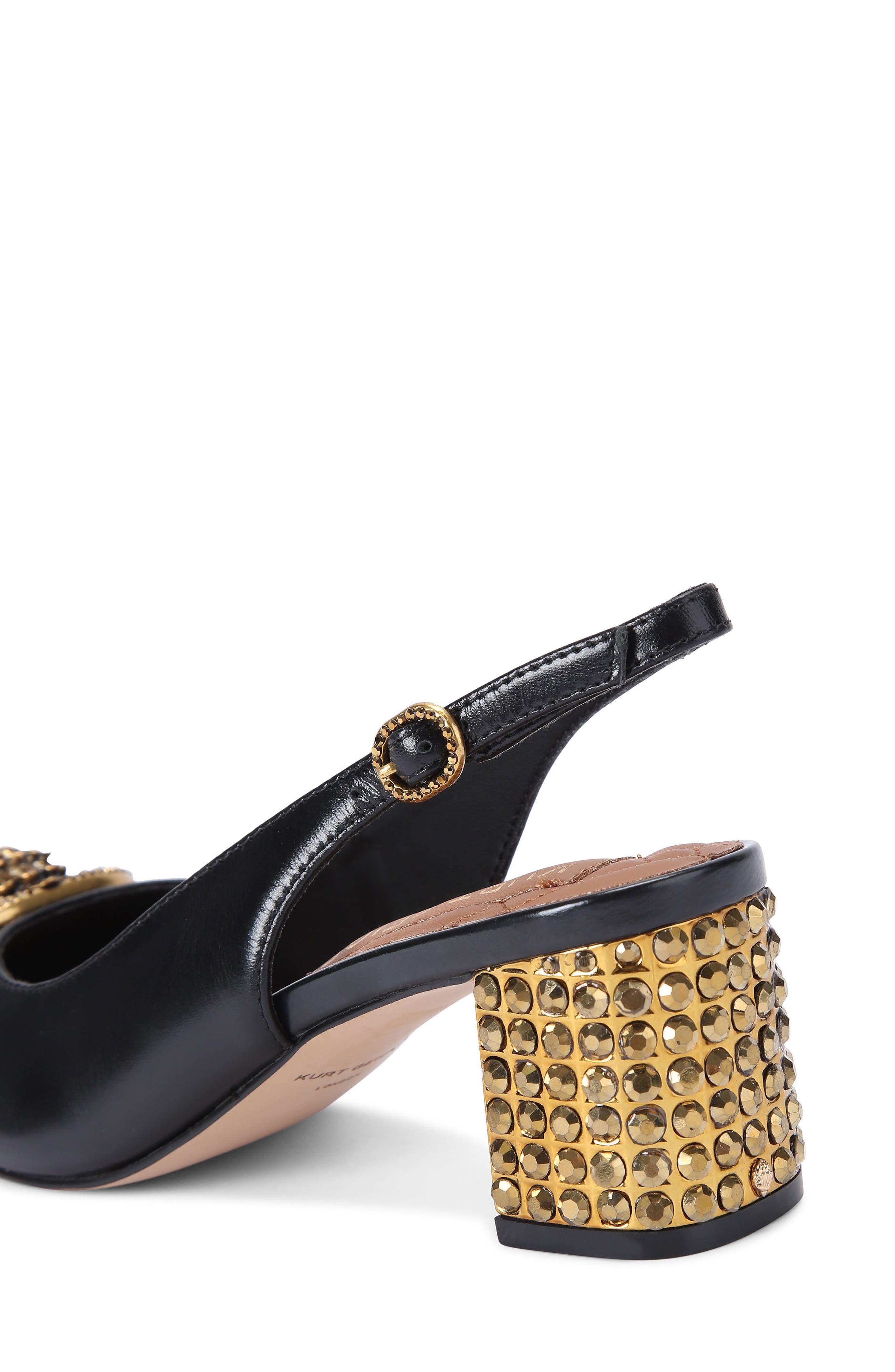 Kurt Geiger London Chelsea Slingback Pump, Alternate, color, Black
