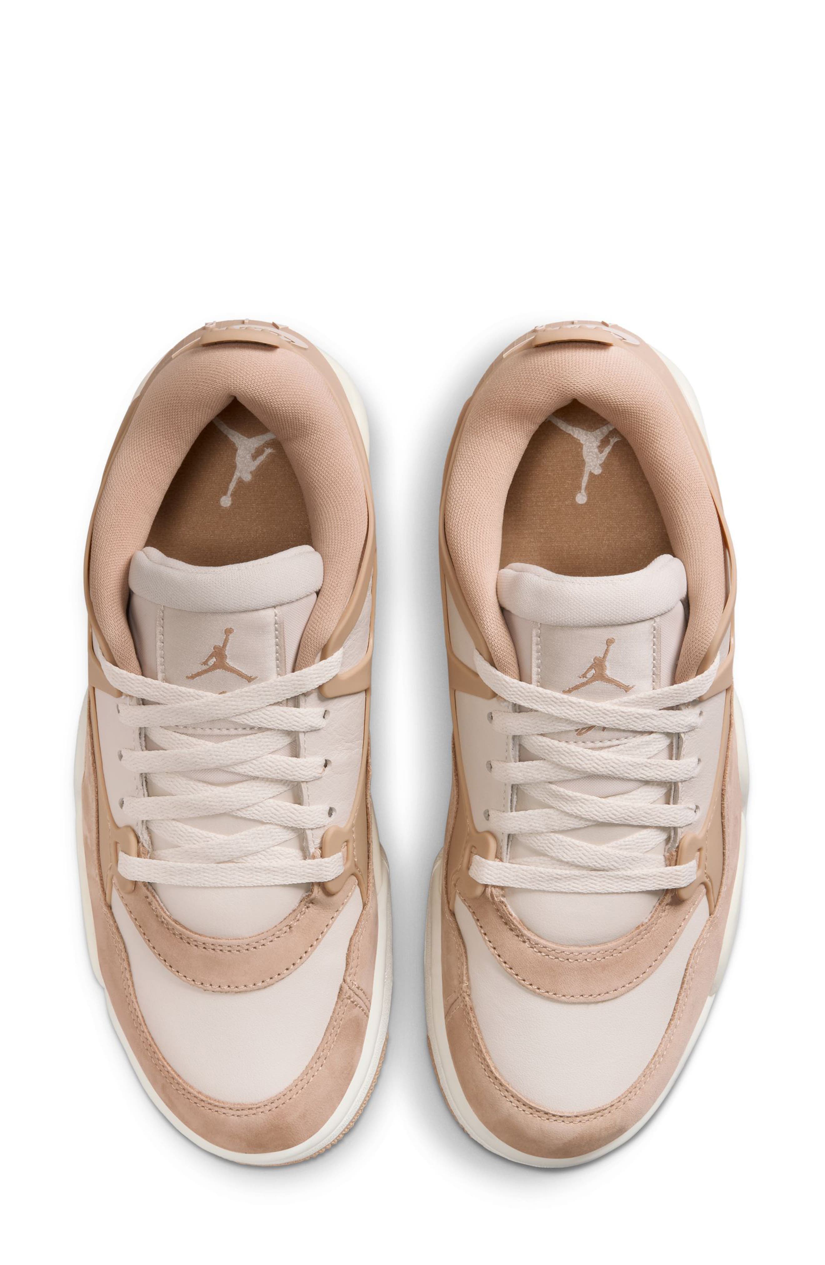 Air Jordan 4RM Sneaker, Alternate, color, HEMP/ SAIL/ OREWOOD BROWN