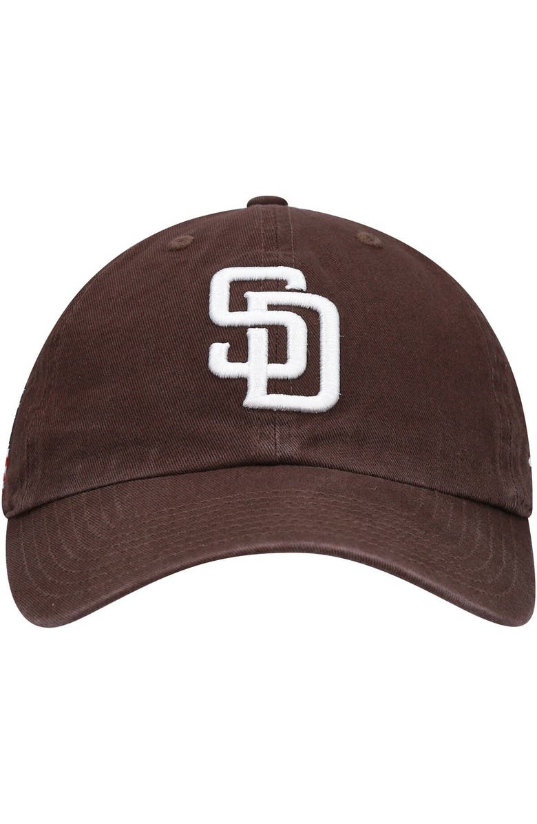 '47 Men's '47 Brown San Diego Padres Heritage Clean Up Adjustable Hat, Alternate, color, Brown