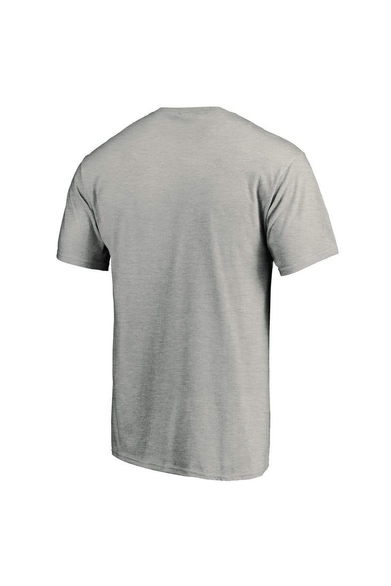 Men's Fanatics Branded Heathered Gray Chicago Bulls Alternate Logo T-Shirt, Alternate, color, Heather Gray