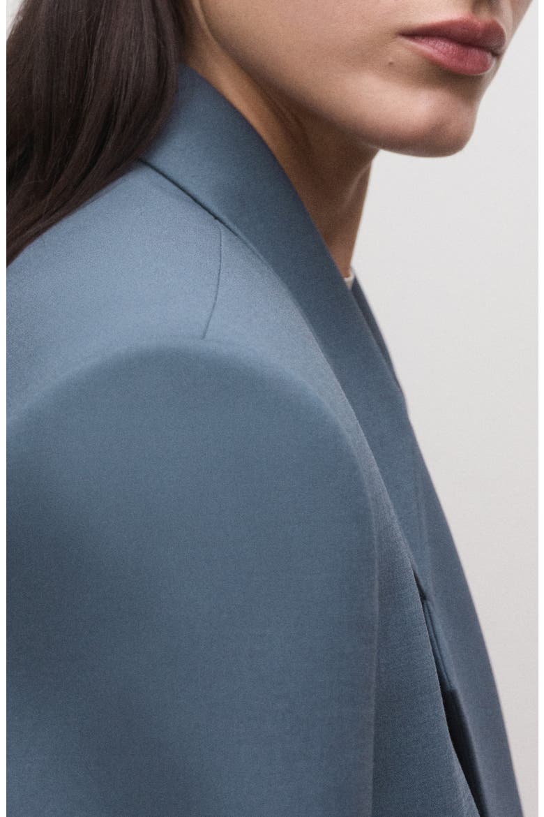Double Breasted Suit Jacket, Alternate, color, BLUE