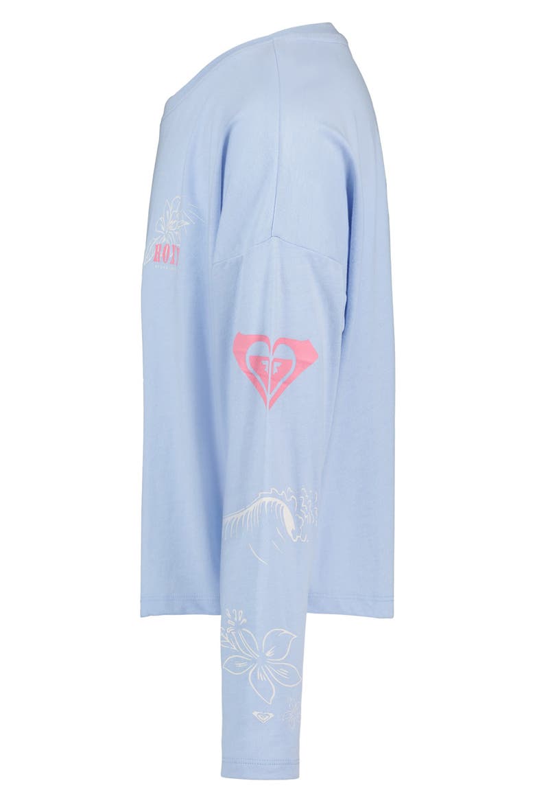 Kids' Coastal Journey Graphic Long Sleeve T-Shirt, Alternate, color, WINDSURFER HEATHER